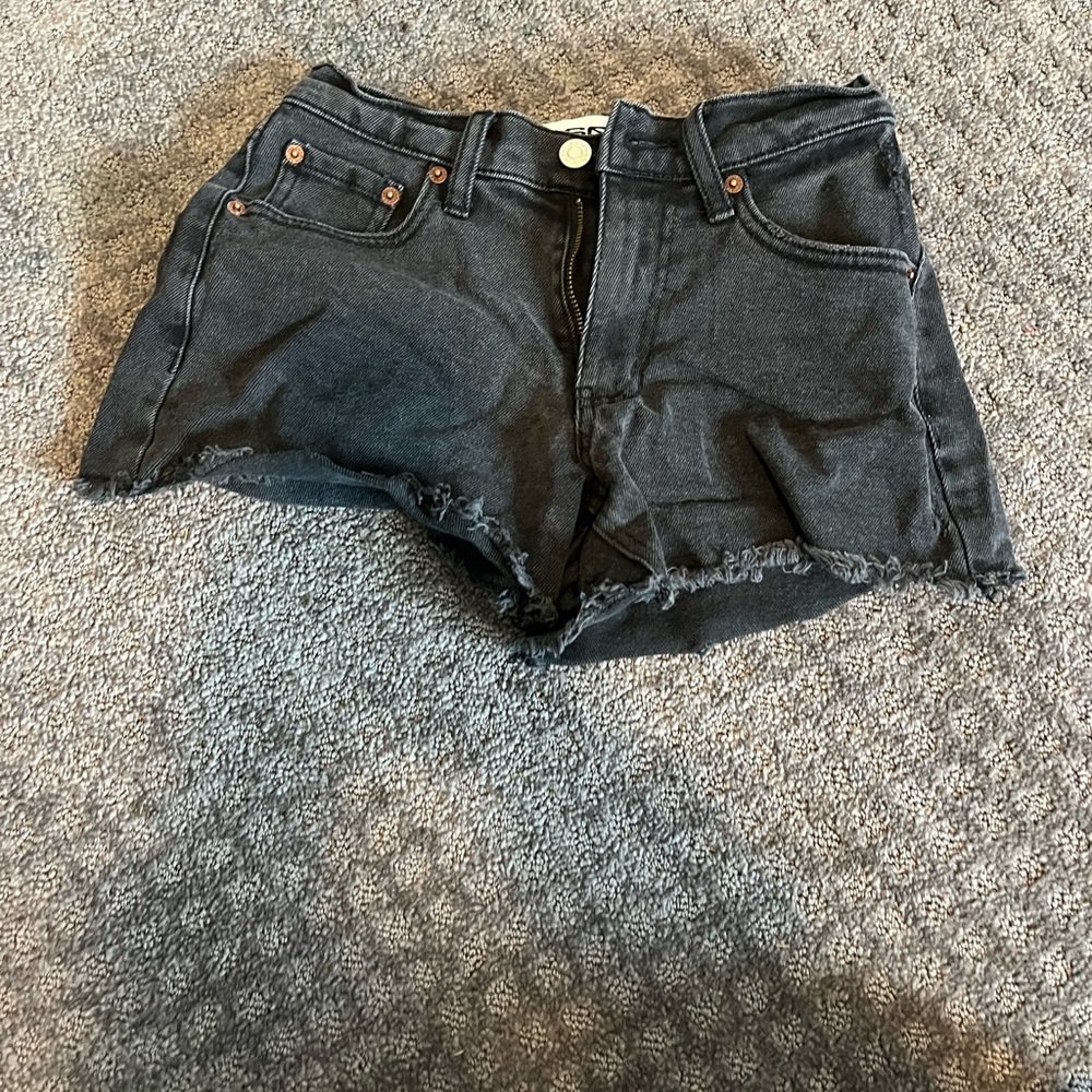 Black RSQ shorts from tilly’s